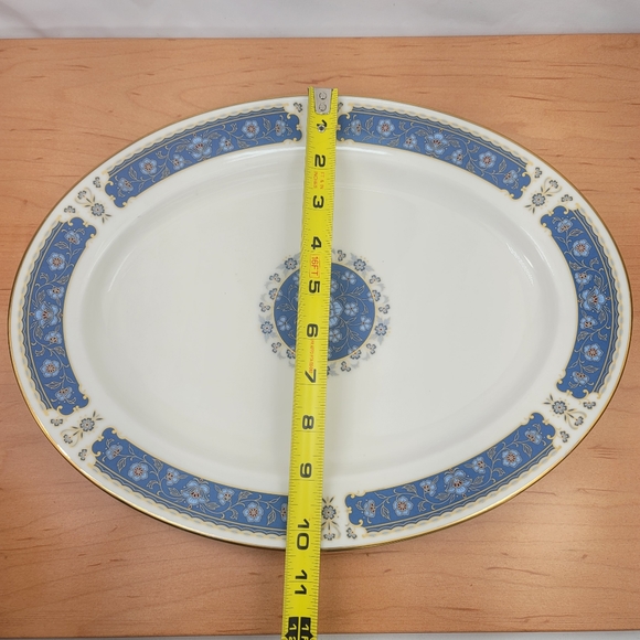 Carico Renaissance Fine China Japan Oval Serving Platter 13.5" - Picture 10 of 13